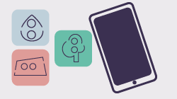 Symbol für Monitoring mit Apps
